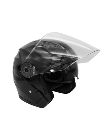 Шлем KIOSHI 516 Solid открытый со стеклом и очками