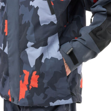 Dragonfly Мембранная куртка Quad 2.0 Man 2025 Grey - Orange Camo - миниатюра 13