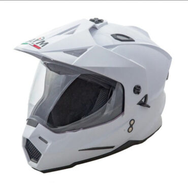 AiM Шлем JK802 White Glossy - миниатюра 2