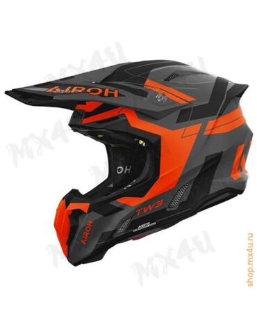 Кроссовый шлем Twist 3 Dynasty Orange Matt