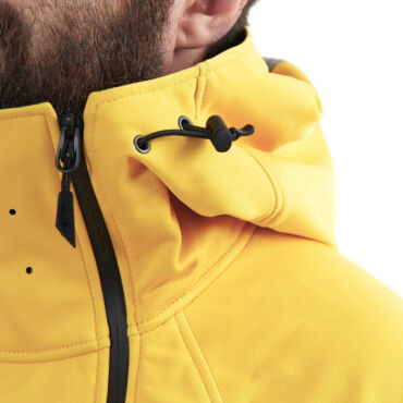 Dragonfly Куртка анорак сноубордическая Uktus Man Yellow - Grey - миниатюра 11