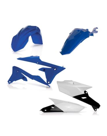 Комплект пластика Yamaha WR250F (2015 2019), WR450F (2016 2018), Синий белый