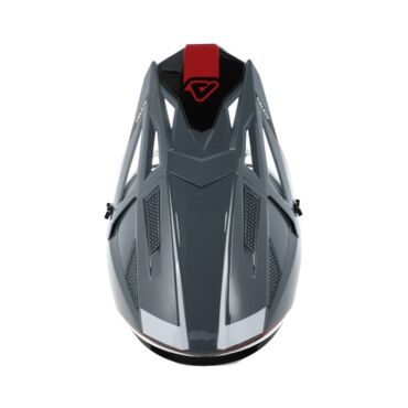 Acerbis Шлем T711 Grey Black - миниатюра 5