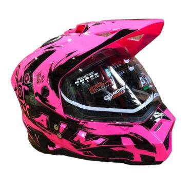 AiM Шлем детский JK802Y Pink Black - миниатюра 2
