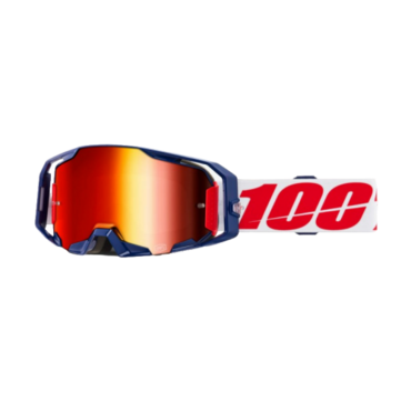 100% Очки Armatic Mach Z / Mirror Red - миниатюра 1