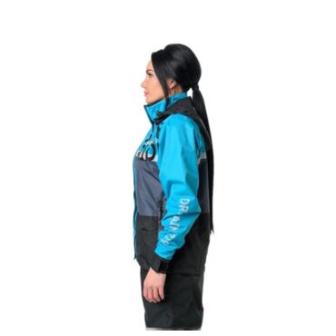 Starks Дождевая куртка женская Dry Rain DR 219 Серый Бирюзовый - миниатюра 5
