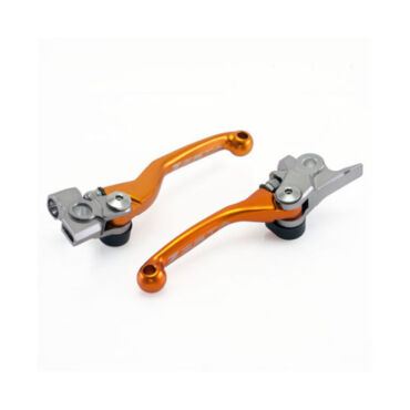 Рычаги сцепл тор за ZETA Pivot Lever Set FP KTM 85SX 14->, FreeRide Orange, ZE44 4157 - миниатюра 1