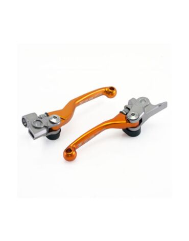 Рычаги сцепл тор за ZETA Pivot Lever Set FP KTM 85SX 14->, FreeRide Orange, ZE44 4157