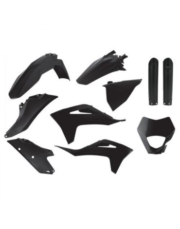 Комплект пластика Enduro w mask GASGAS EC EC F "2021 23 черный