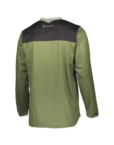 Scott Джерси 350 Kids Dirt green tan