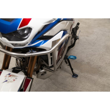 Подножки алюминиевые S3 Parts синие Honda AFRICA TWIN 20- - миниатюра 2