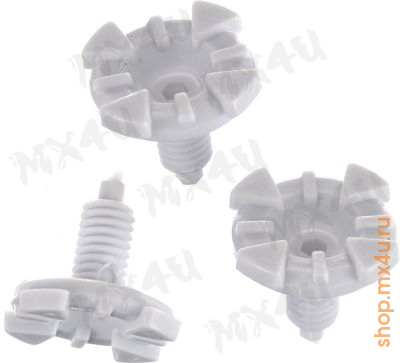 Винты крепления козырька Leatt Screw kit DBX GPX 4.0 5.0 5.5 6.0 6.5 White - фото 1