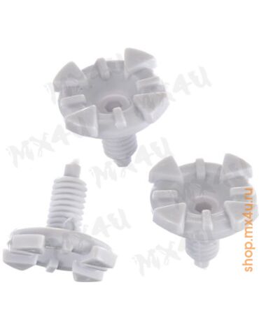 Винты крепления козырька Leatt Screw kit DBX GPX 4.0 5.0 5.5 6.0 6.5 White
