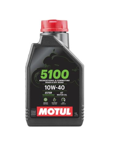 Моторное масло MOTUL 5100 4T 10W40 1 литр