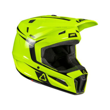 Leatt Шлем кроссовый 3.5 V26 Neon Yellow + очки Vizion 3.5 - миниатюра 4