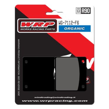 Тормозные колодки WRP WG 7112 F6 (LMP112 ST / FDB151 / FA036) - миниатюра 1