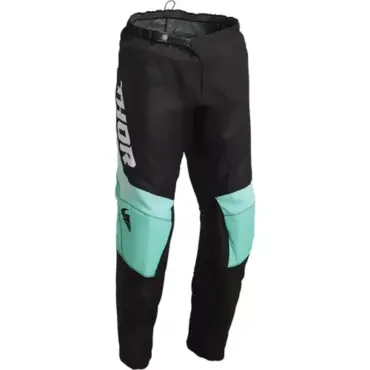Мотоштаны SECTOR CHEVRON Black Mint - миниатюра 4