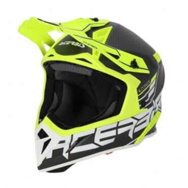Acerbis Шлем Steel Carbon 22 06 Black Fluo - миниатюра 3