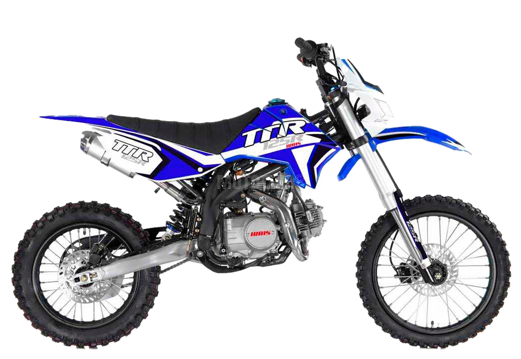 Мотоцикл IRBIS TTR 125R синий - фото 4