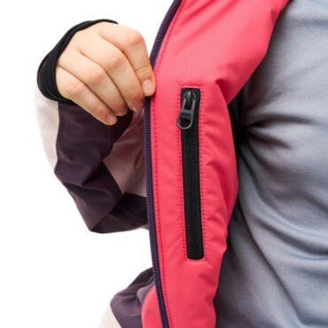 Dragonfly Комбинезон детский Gravity Junior 2025 Pink - Plum - Light Grey - миниатюра 15