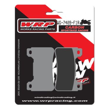 Тормозные колодки WRP WG 7409 F1R (LMP409 CRR / SBS 809DC / FDB2205 / FA390) - миниатюра 1