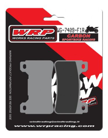 Тормозные колодки WRP WG 7409 F1R (LMP409 CRR / SBS 809DC / FDB2205 / FA390)