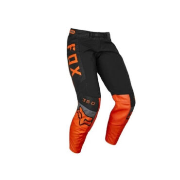 Fox Мотоштаны кроссовые подростковые 360 Dier Flow Orange - миниатюра 2