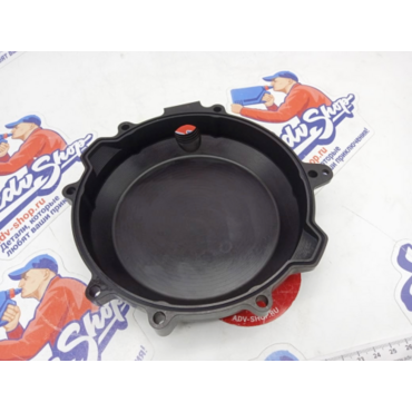 EMX TECH BLACK усиленная крышка сцепления черная KTM 250 300 EXC TPI SX XC 17 23 / HQV TEi -TXi TCi 17 23 ( 74 22 003 BLK ) - миниатюра 3