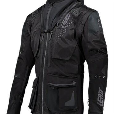 Leatt Куртка Moto 5.5 Enduro Black (2024) - миниатюра 4