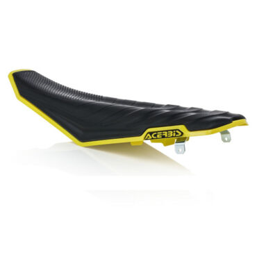 Сиденье Suzuki RM Z 250 (2019 2023), RM Z 450 (2018 2023) - Acerbis X Seat Черный желтый - миниатюра 1