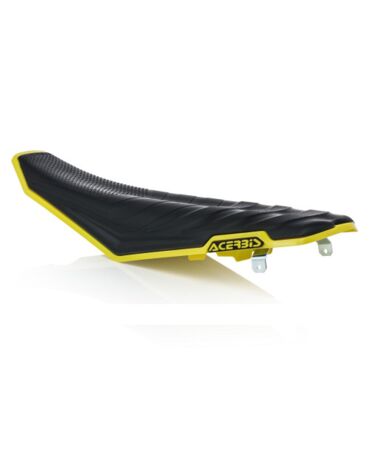 Сиденье Suzuki RM Z 250 (2019 2023), RM Z 450 (2018 2023) - Acerbis X Seat Черный желтый