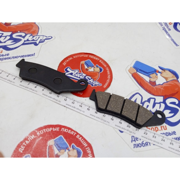 Tarazon YL F050 Semi Metalic Колодки тормозные перед XR250 96 04 / XL600 XL650 / XRV750 аналог ( 2P 225NS ) - миниатюра 4