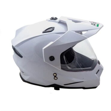 AiM Шлем JK802 White Glossy - миниатюра 3