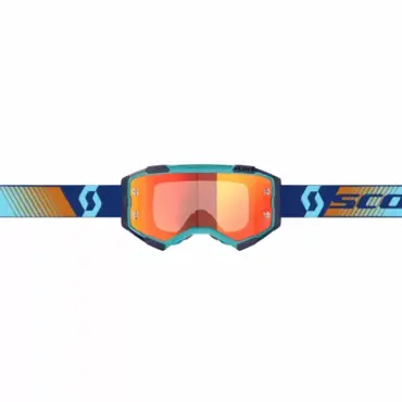 Scott Очки Fury royal blue orange orange chrome works - миниатюра 2