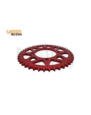 Венец, звезда ведомая (428H 45) X TECH PIT BIKE 125 190 4х90х76 алюминиевая с самоочисткой