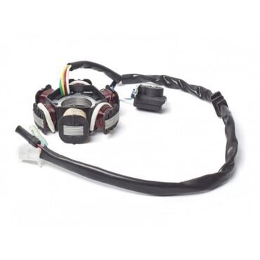 Статор генератора 4T 125 150сс 6 катушек CN - миниатюра 1