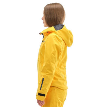 Dragonfly Куртка утепленная Gravity Premium Woman Yellow Dark Ocean - миниатюра 5