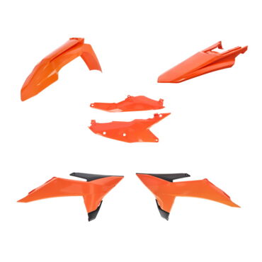 Комплект пластика KTM SX SX F (2025 2026), EXC EXC F (2026) Оранжевый(OEM) (Без крепежа подкрылка!!!) - миниатюра 1