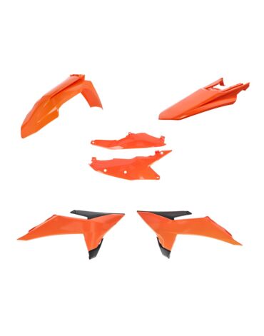 Комплект пластика KTM SX SX F (2025 2026), EXC EXC F (2026) Оранжевый(OEM) (Без крепежа подкрылка!!!)