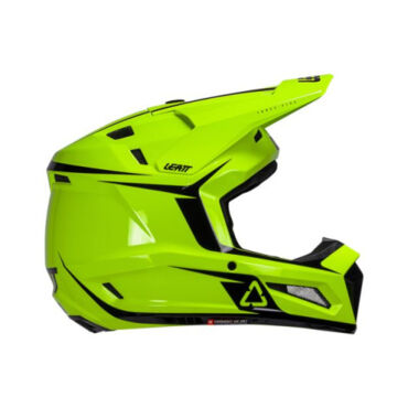 Leatt Шлем кроссовый 3.5 V26 Neon Yellow + очки Vizion 3.5 - миниатюра 5