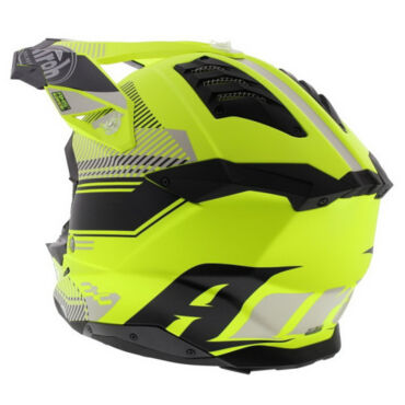 Шлем AIROH AVIATOR 3 Wave Yellow Matt (Матовый) - миниатюра 7