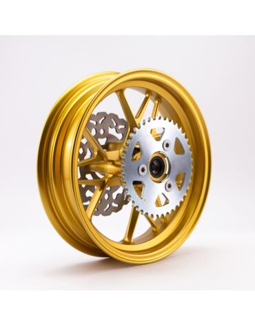Диск литой дорожный для питбайка 3.0х12" задний Gold