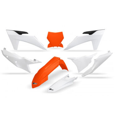 Комплект пластика KTM SX SX F (2023 2024), Белый Оранжевый - миниатюра 1