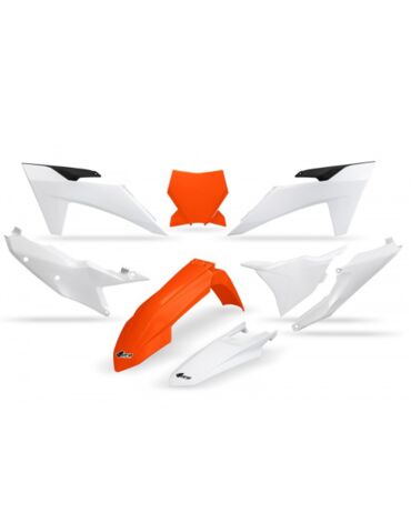 Комплект пластика KTM SX SX F (2023 2024), Белый Оранжевый