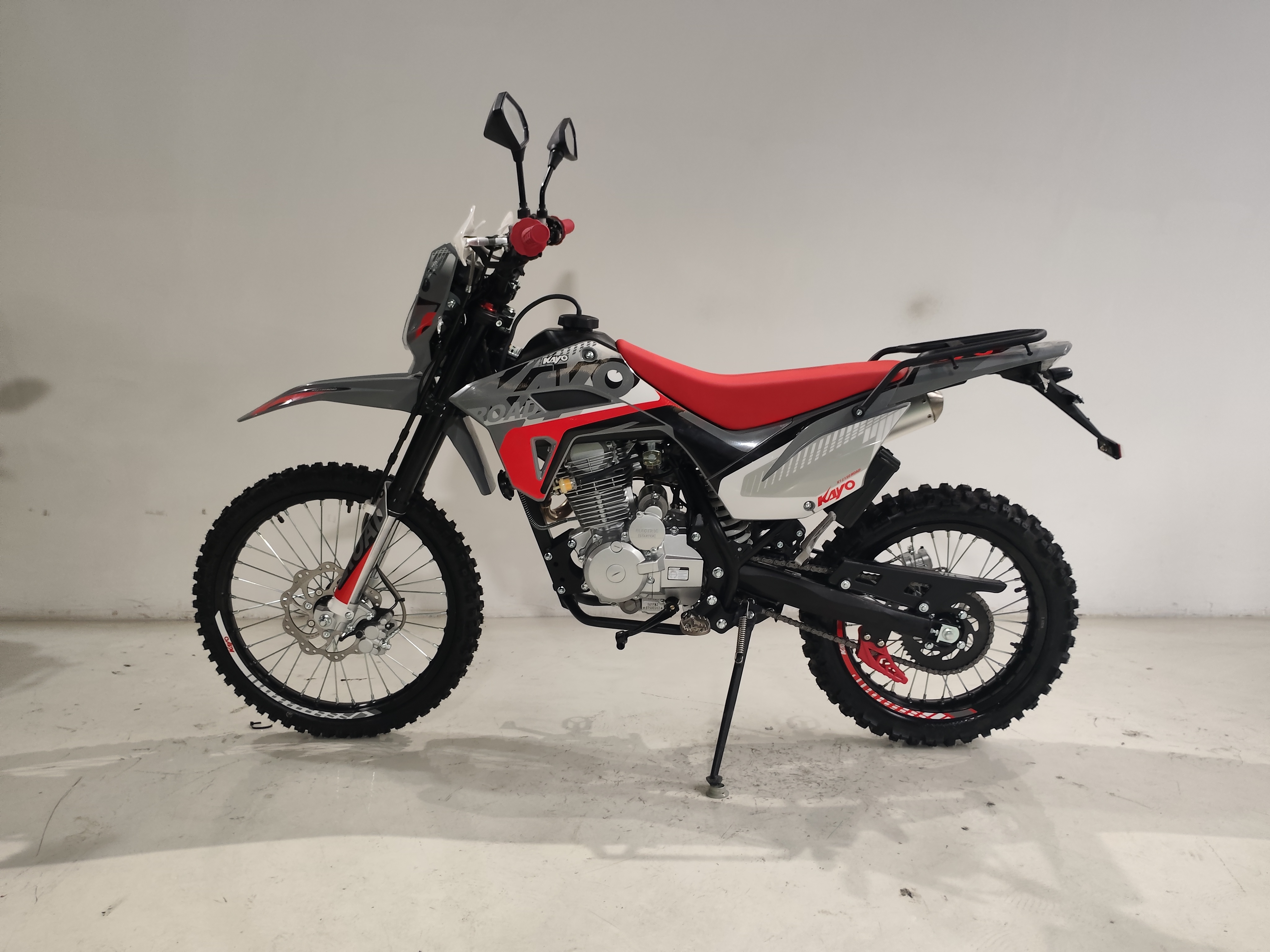 Мотоцикл кроссовый KAYO K1 J 150 ROAD (CB150) 19 16 (2025г.) ПТС - фото 11