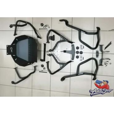 Outback Motortek Crash Guards Combo MAX (Black) дуги защитные CRF1000 18+ ( DCT ) - миниатюра 1