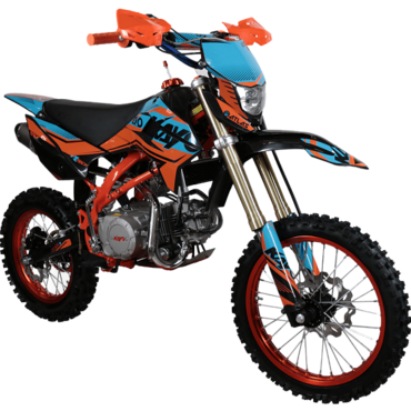 Питбайк KAYO EVOLUTION YX140EM 17 14 KRZ (механ. сцепл., эл. стартер 2022 г.) - миниатюра 4