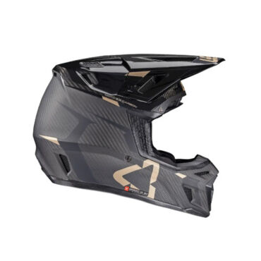 Leatt Мотошлем Moto 9.5 Carbon Black V25 - миниатюра 4