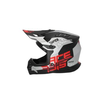 Acerbis Шлем детский Profile Junior Black Red - миниатюра 4