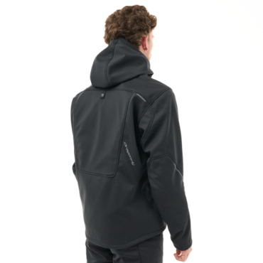 Dragonfly Мототолстовка DF Urban Man 2025 Black с защитой - миниатюра 4